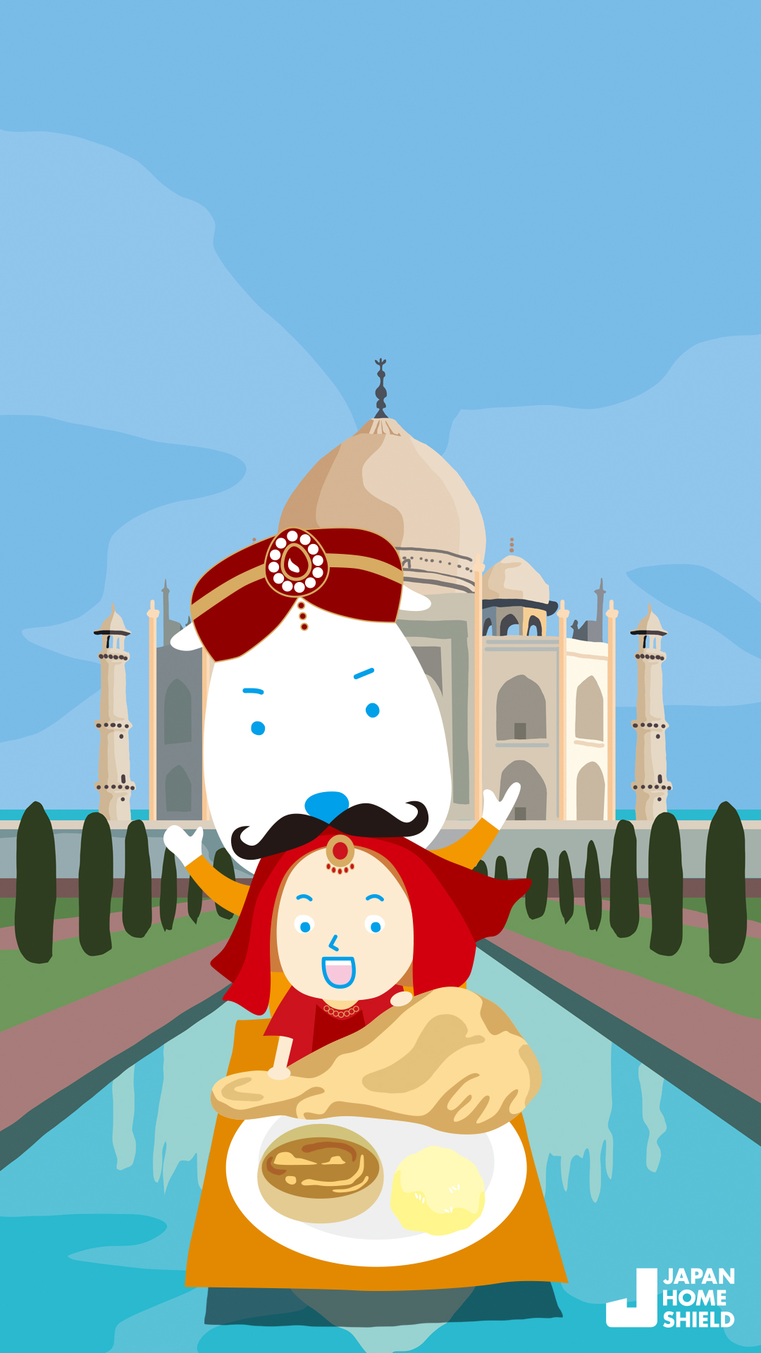 インド／タージマハル